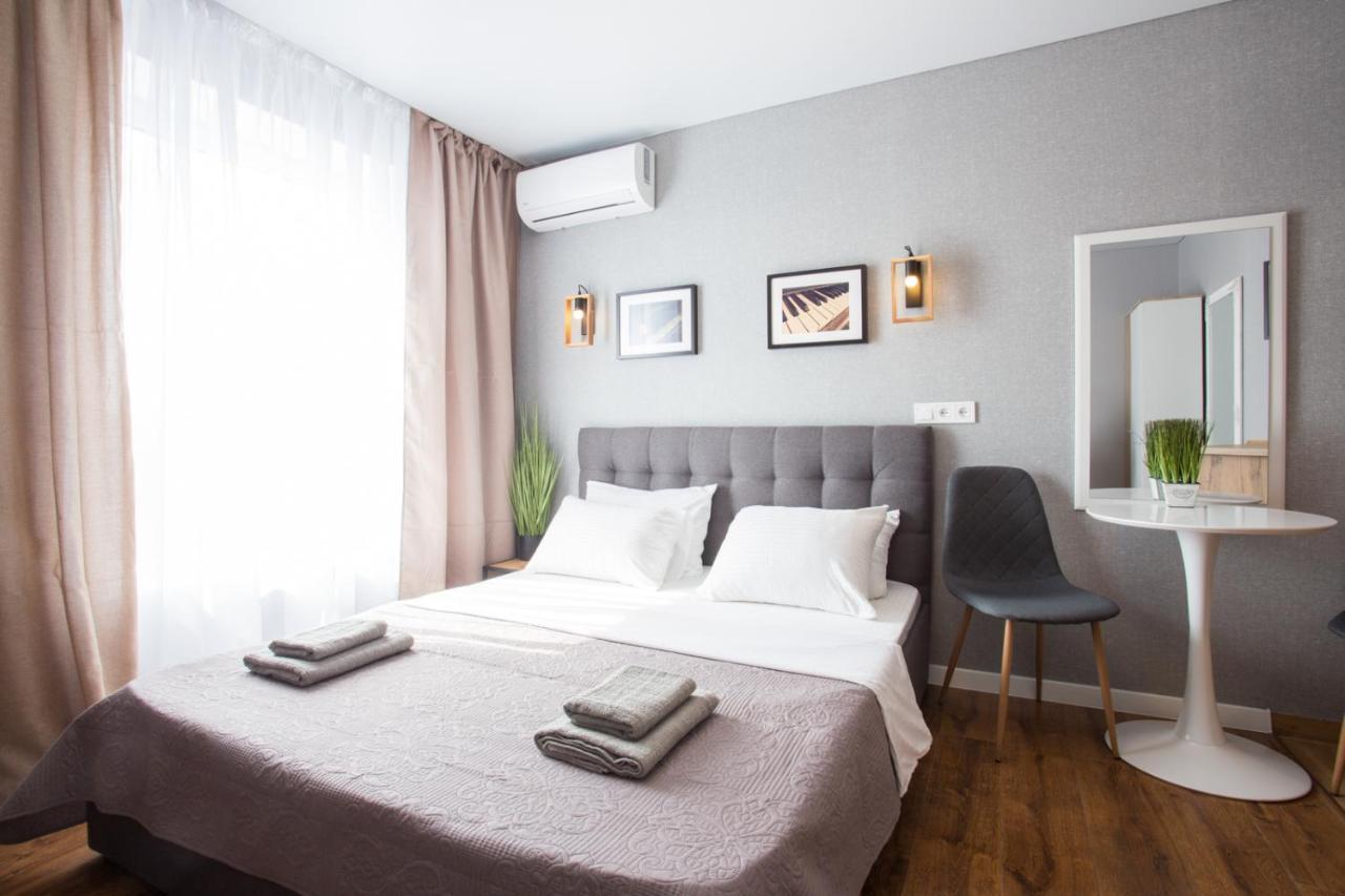 Studio With An Amazing View Kharkiv Bagian luar foto