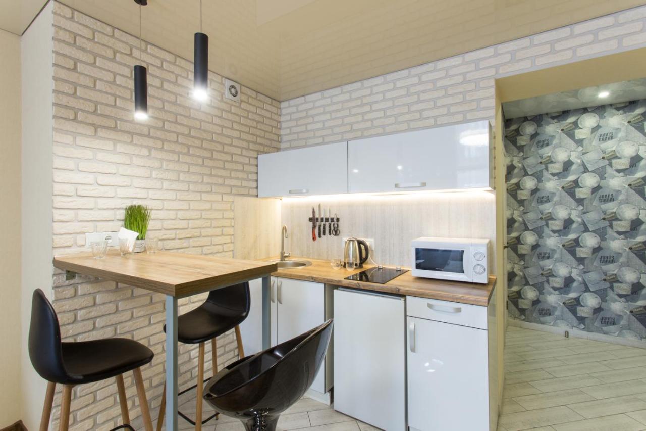 Studio With An Amazing View Kharkiv Bagian luar foto