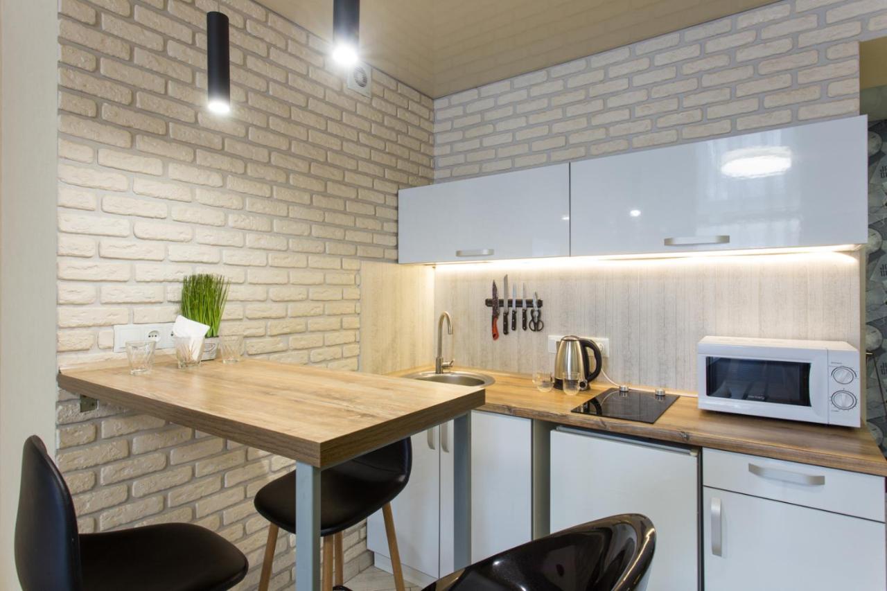 Studio With An Amazing View Kharkiv Bagian luar foto