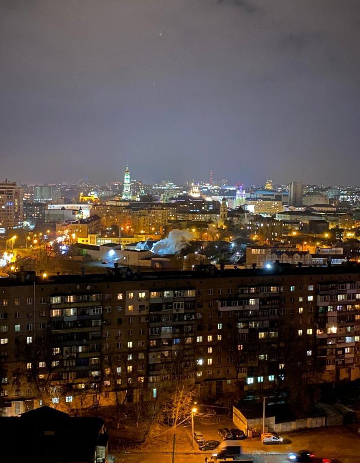 Studio With An Amazing View Kharkiv Bagian luar foto
